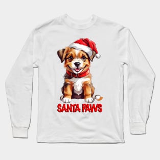 SANTA PAWS Long Sleeve T-Shirt